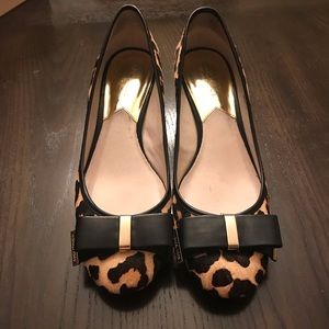 MK Women's Kiera Natural Cheetah Haircalf 8.5